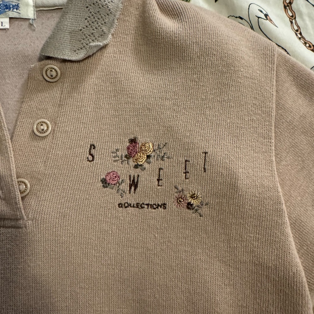 Embroidered Japanese Sweater